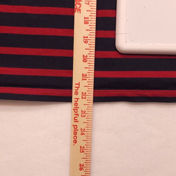 Brooks Brothers Casual Long Sleeve Crew Neck T Shirt Womens Size S Blue Red - Picture 7 of 10